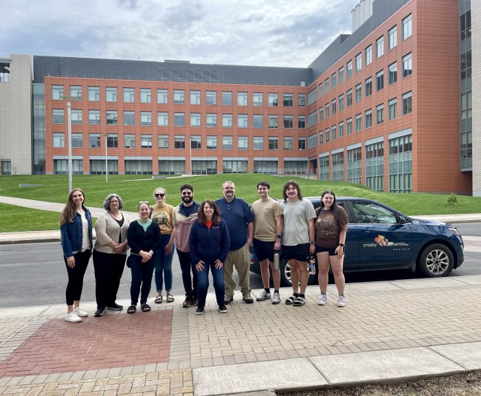 Attendees of the spring 2025 Sustainability Walking Tour.